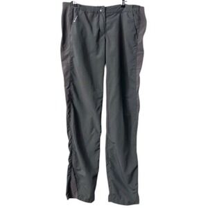 Quechua Men's Hiking Pants 34X31 Gray Lightweight Outdoor Trekking Travel Casual